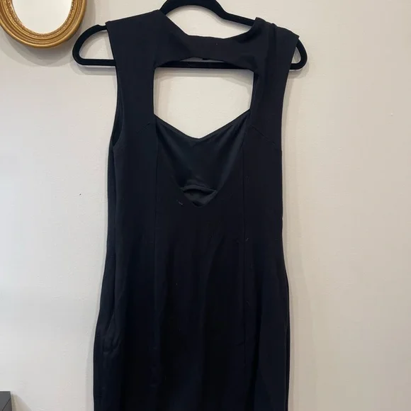 Vintage Express Size 12 black dress - Picture 3 of 5